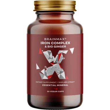 BrainMax Iron Complex 25mg 50 kapslí