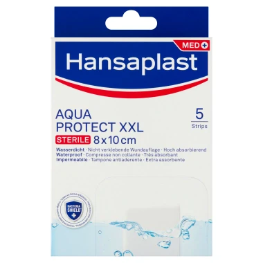 Hansaplast Aqua Protect XXL Vodotěsné náplasti 5 ks