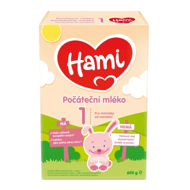 HAMI 1 Počáteční kojenecká výživa 600 g