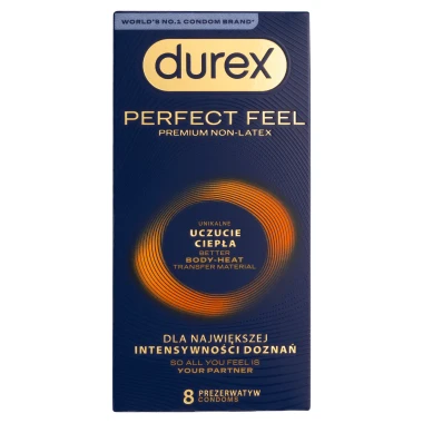Durex Perfect Feel kondomy 8 ks