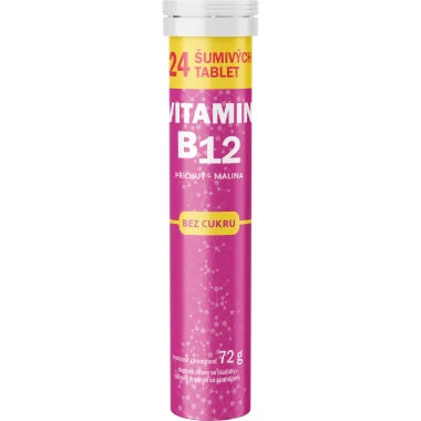 Vitar vitamin B12 bez cukru 24 šumivých tablet