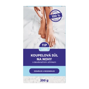 Tip Line Koupelová sůl s deodoračním účinkem 200 g
