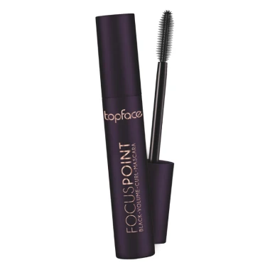 Topface Řasenka pro objem a prodloužení řas Focus Point Black 12 ml