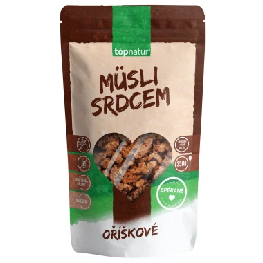 Topnatur Müsli srdcem Oříškové 350g