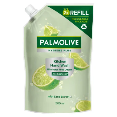 Palmolive Hygiene+Kitchen tekuté mýdlo s přírodní antibakteriální složkou náhradní náplň 500 ml