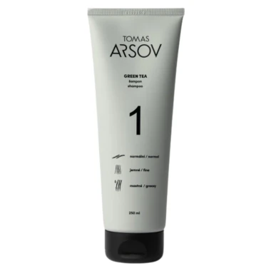 TOMAS ARSOV GREEN TEA čisticí a vyživující šampon pro každodenní použití 250 ml