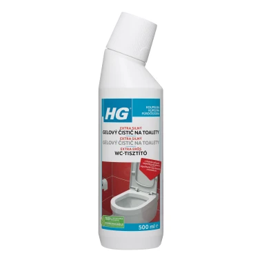 HG Extra silný čistič na toalety 500 ml