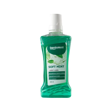 DentaMax Ústní voda bez alkoholu Soft Mint 500 ml