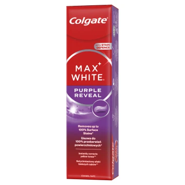 Colgate Max White Purple Reveal bělicí zubní pasta 75ml