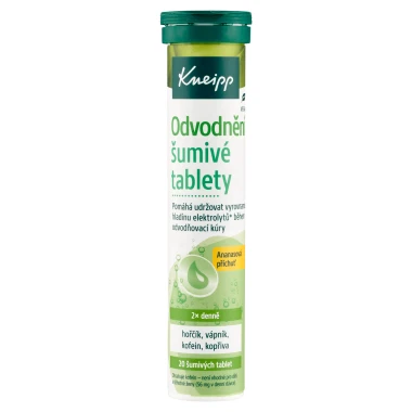 Kneipp Odvodnění šumivé tablety ananasová příchuť 20 ks 84g