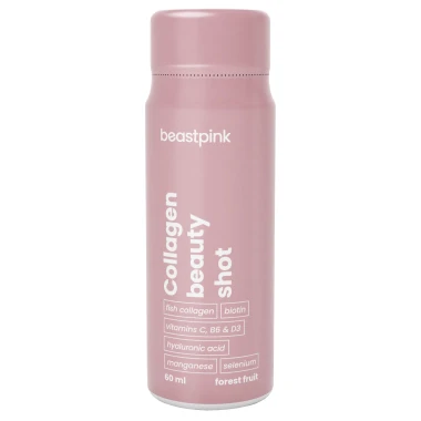 BeastPink Collagen Beauty Shot lesní ovoce 60 ml