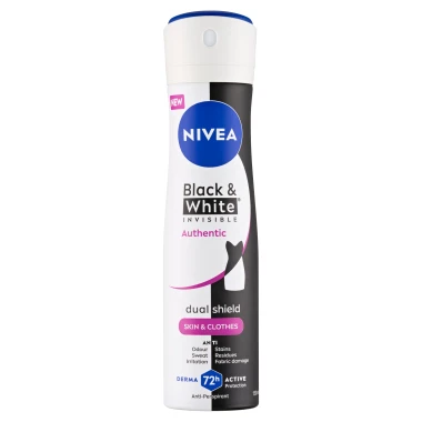 Nivea Black & White Authentic Sprej antiperspirant 150 ml
