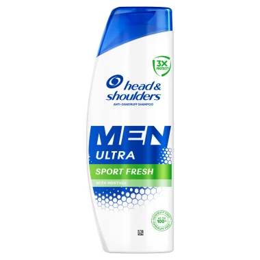 Head & Shoulders Men Ultra Sport Fresh Šampon proti lupům 300 ml