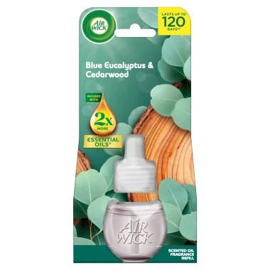 Air Wick Tekutá náplň do elektrického přístroje eukalyptus a cedrové dřevo 19 ml