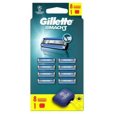Gillette Mach3 Náhradní holicí hlavice 8 ks