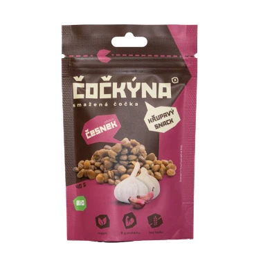 Čočkýna BIO smažená čočka česnek 40 g 