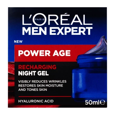 L'Oréal Paris Men Expert Power Age noční gel 50 ml