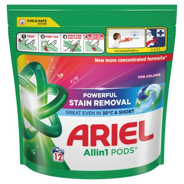 Ariel Allin1 PODS Kapsle na barevné prádlo 12 PD