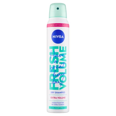 Nivea Fresh & Extra Volume Suchý šampon pro všechny typy vlasů 200ml