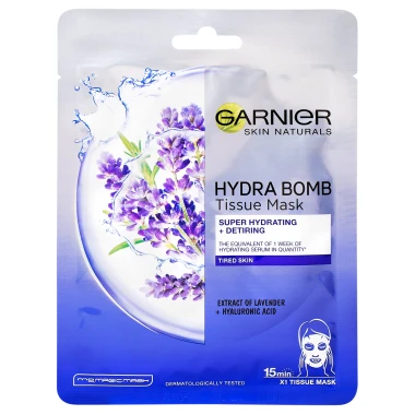 Garnier Hydra Bomb pleťová maska s výtažkem z levandule 28g