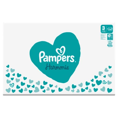 Pampers Harmonie, vel. 3, 186 ks