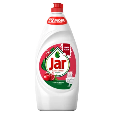 Jar Clean & Fresh Tekutý prostředek na nádobí Pomegranate & Honeysuckle  900 ml
