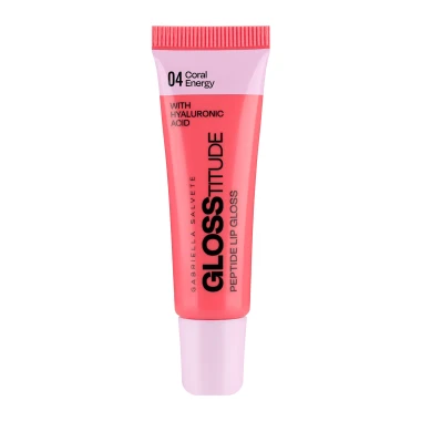 Gabriella Salvete Glosstitude Lesk na rty 04 Coral Energy 10 ml