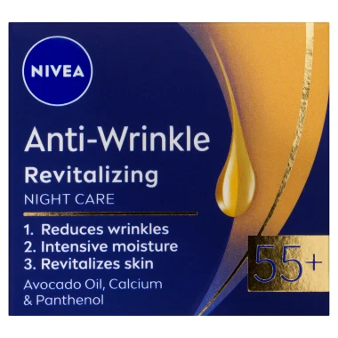 Nivea Obnovující noční krém proti vráskám 55+ 50ml
