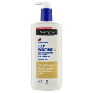 Neutrogena Hloubkově hydratační tělové mléko s mandlovým olejem 400 ml