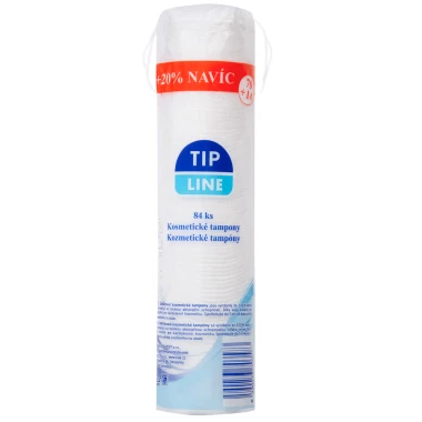 Tip Line Kosmetické tampony 84 ks