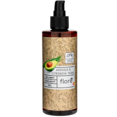 Floré Bylinný sprchový gel avokádo & citronová tráva 200 ml
