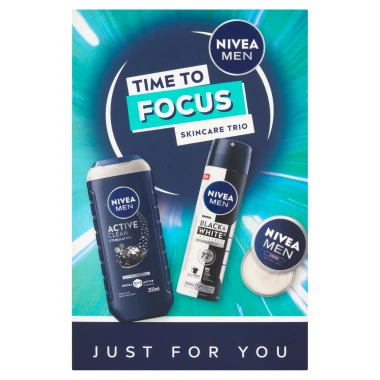 Nivea Men Time To Focus dárková sada pro muže