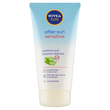 Nivea After Sun Sensitive Zklidňující krémový gel po opalování 175 ml