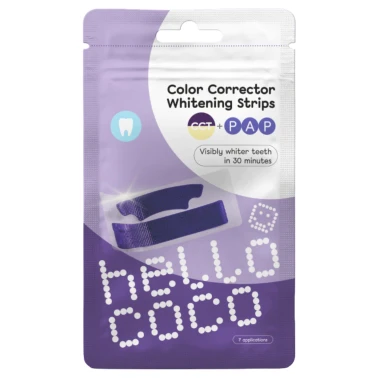 Hello Coco Bělicí pásky na zuby CCT 7 ks
