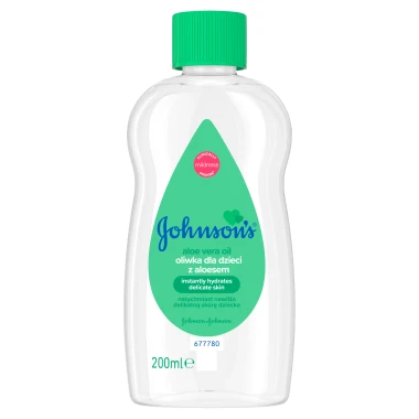 Johnson's Dětský olej s aloe vera 200ml