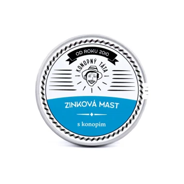 Konopný Táta Konopná mast se zinkem 80 ml