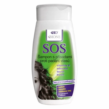 Bio Bione SOS BIO šampon proti padání vlasů 260 ml