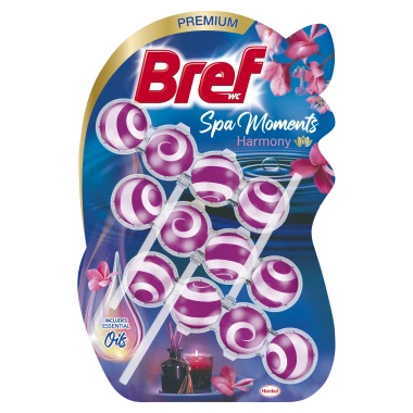 Bref Spa Moments Harmony Tuhý WC blok 3 x 50 g