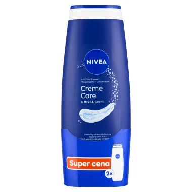 Nivea Creme Care pečující sprchový gel 2 x 500 ml