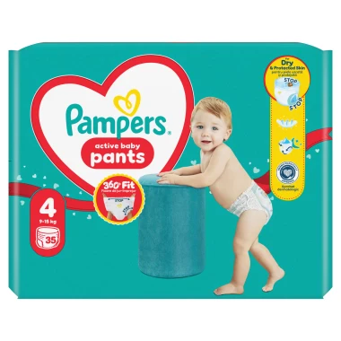 Pampers Active Baby Pants, vel. 4, 35 ks