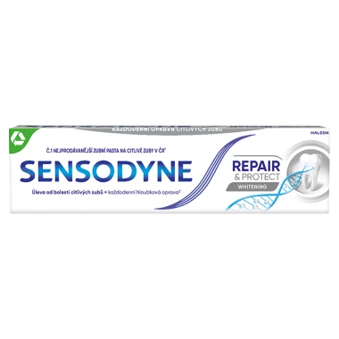 Sensodyne Repair & Protect Whitening Zubní pasta s fluoridem 75 ml