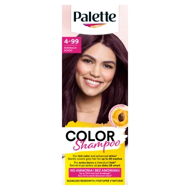 Palette Color Shampoo barva na vlasy bordó 4-99