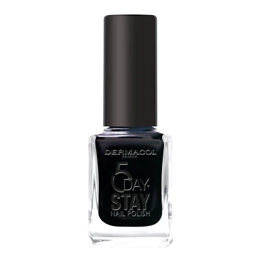 Dermacol Dlouhotrvající lak na nehty 5 Days Stay č.55 Black Onyx 11ml
