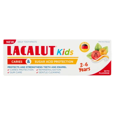 Lacalut Kids 2-6 let Zubní pasta 55 ml