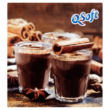 Q-Soft Papírové kapesníčky 3vrstvé 60 ks