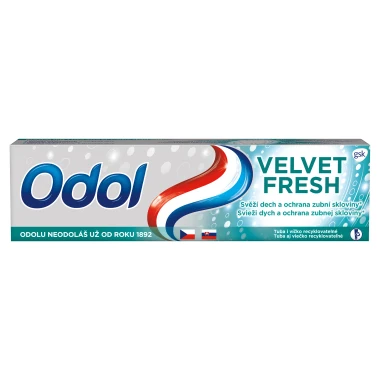 Odol Velvet Fresh Zubní pasta s fluoridem 75 ml