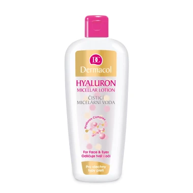 Dermacol Hyaluron čisticí micelární voda 400 ml