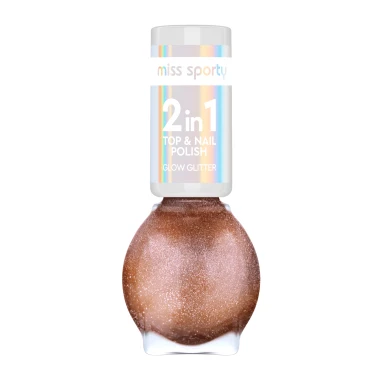 Miss Sporty Lak na nehty Glow Glitter 80