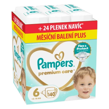 Pampers Premium Care, vel. 6, 140 ks