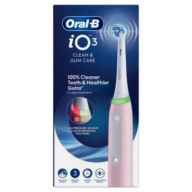 Oral-B iO 3 elektrický zubní kartáček Pink